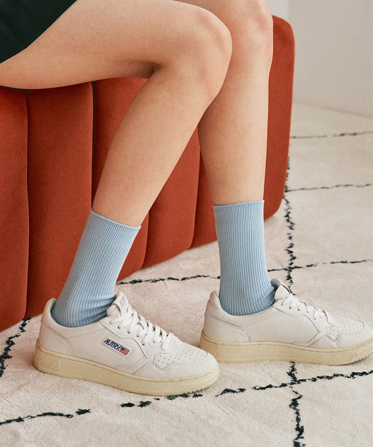 삭스타즈(SOCKSTAZ) STB001 스탠다드 컬러 립 크루 삭스 (2 Size / 24 Colors)