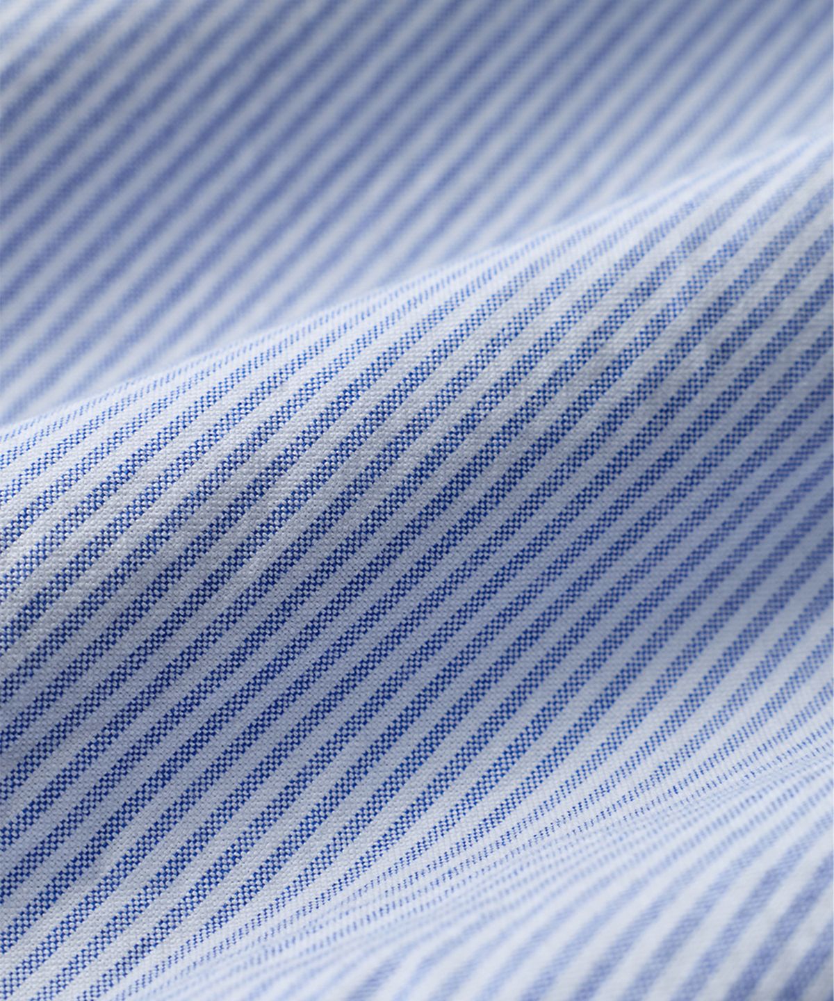 건지 울른스(Guernsey Woollens) 옥스포드 브리티쉬 아미 셔츠 - 블루 스트라이프