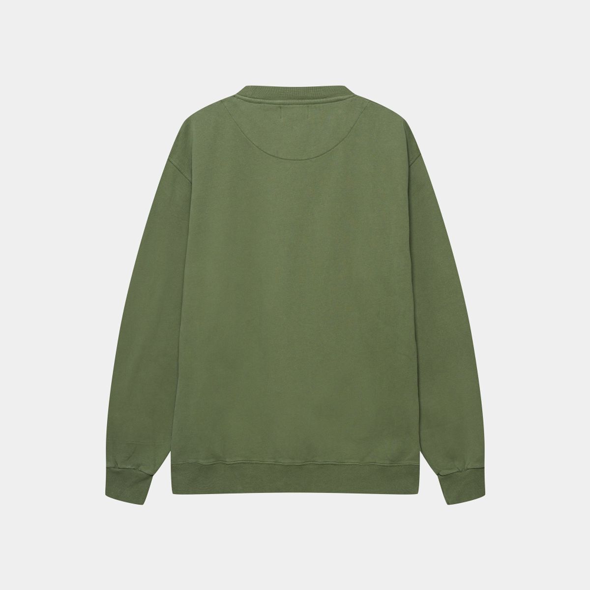 카페 드 사이클리스트(CAFE DU CYCLISTE) 셀레스트 클래식 스웨트셔츠 카키 남성