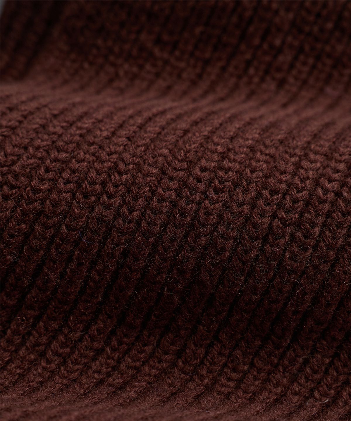 건지 울른스(Guernsey Woollens) 슈퍼파인 메리노울 앵커 머플러 - 브라운