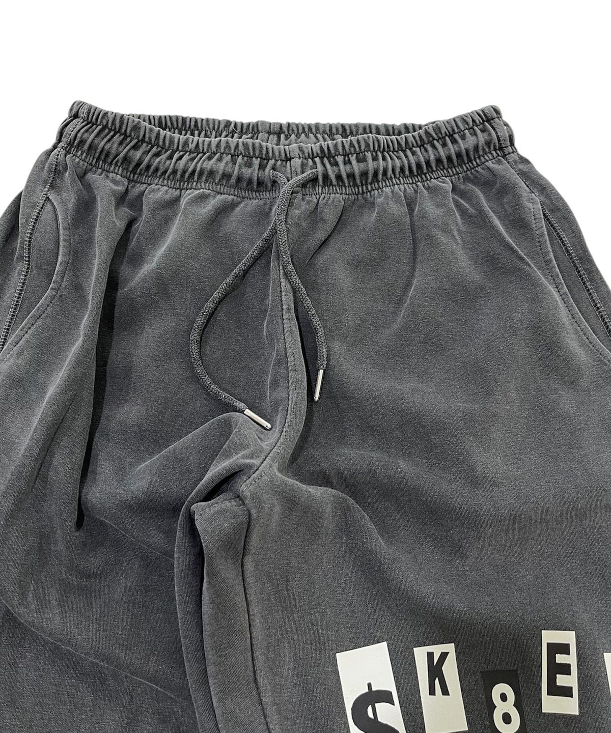 스케이터락(SK8ER ROCK) Holy Sk8 Pigment Sweat Pants (charcoal)