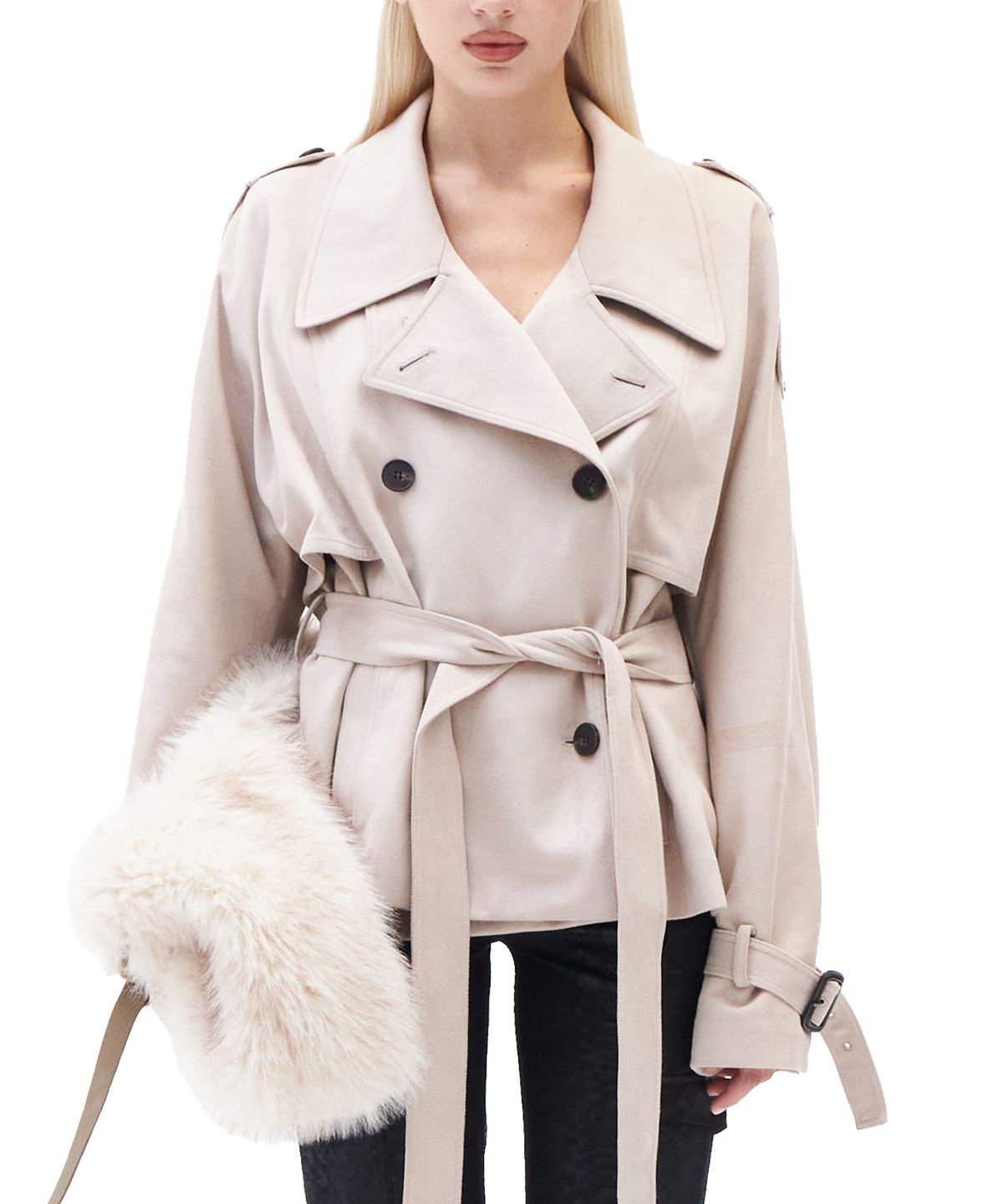 힐다(HILLDA) L’amant Trench Coat [Beige]