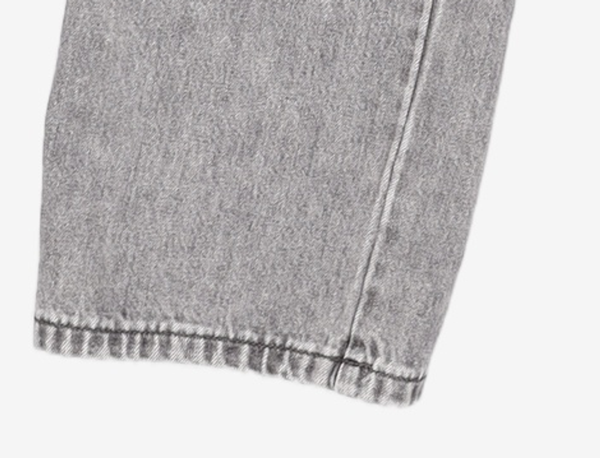 마리떼 프랑소와 저버(MARITHÉ + FRANҪOIS GIRBAUD) W HIGH STRAIGHT DENIM PANTS light gray 26