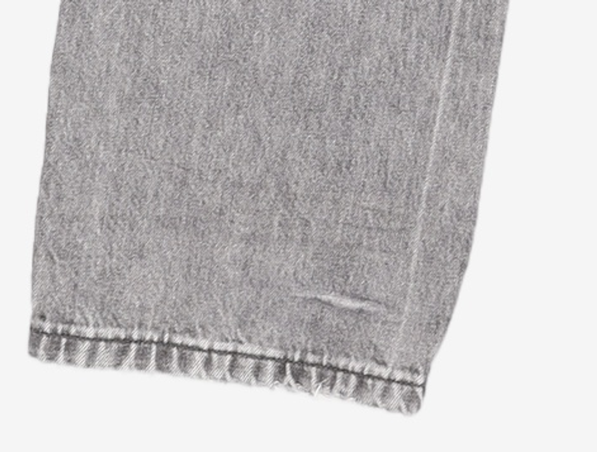 마리떼 프랑소와 저버(MARITHÉ + FRANҪOIS GIRBAUD) W HIGH STRAIGHT DENIM PANTS light gray 26