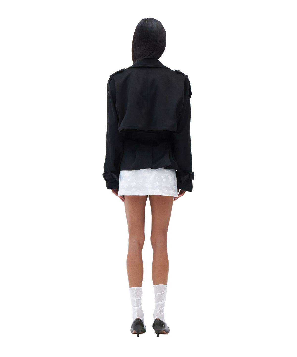 힐다(HILLDA) L’amant Trench Coat [Black]