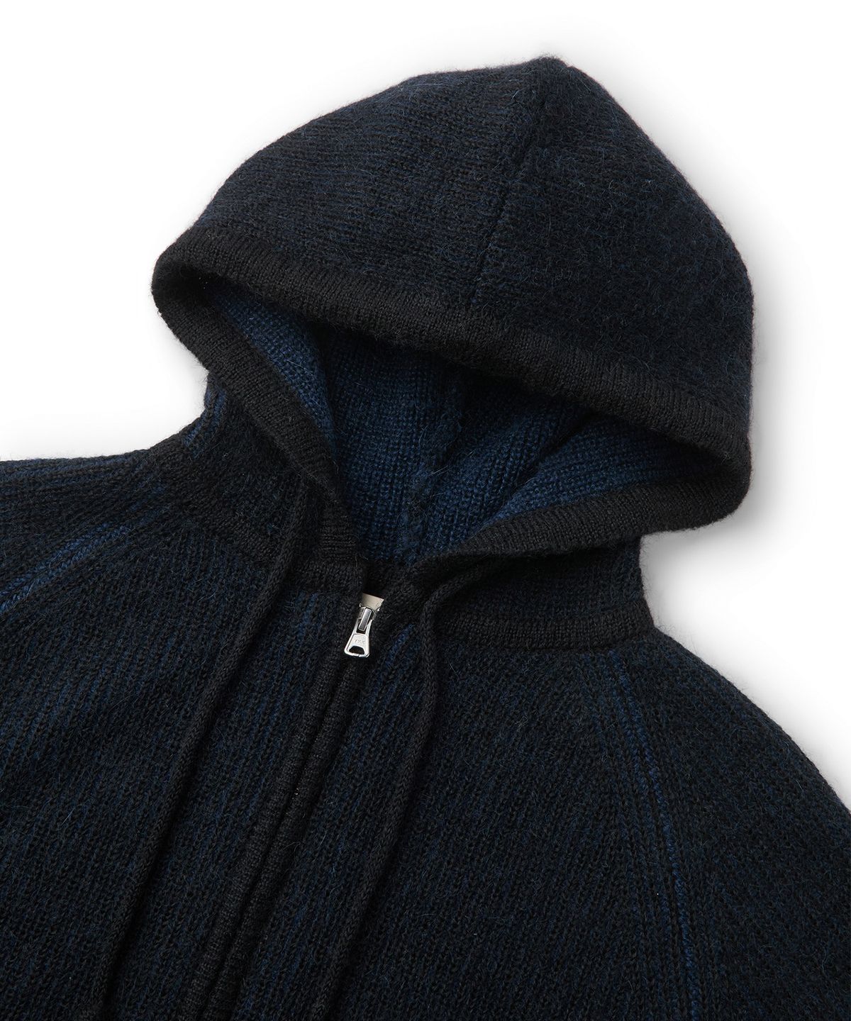 엠엠아이씨(MMIC) CLOUD KNIT HOODIE (BLACK)