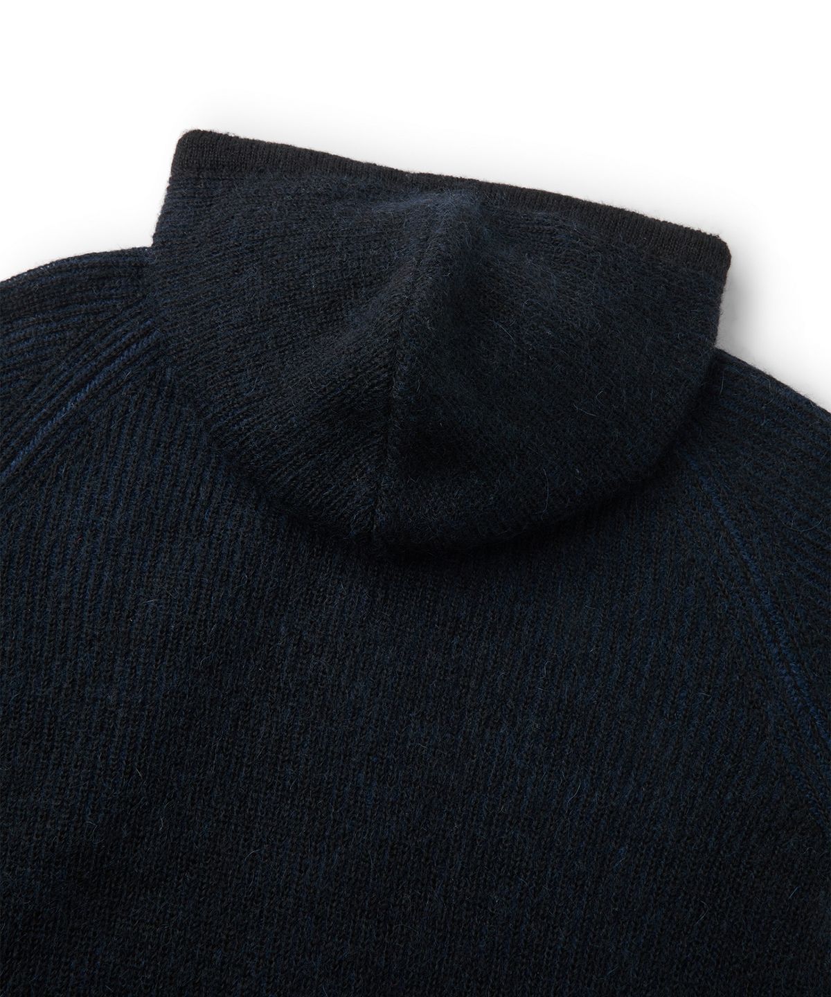 엠엠아이씨(MMIC) CLOUD KNIT HOODIE (BLACK)