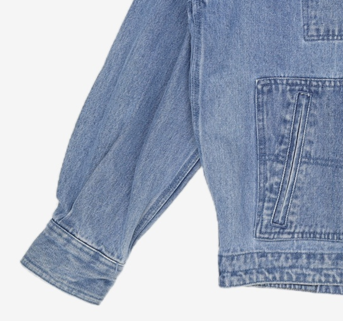 프리즘웍스(FRIZMWORKS) DENIM ZIP UP WORK JACKET _ LIGHT BLUE M
