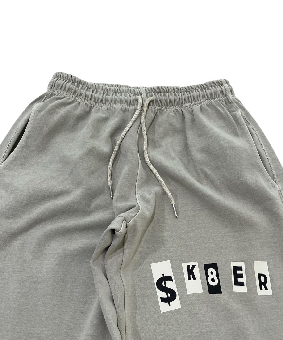 스케이터락(SK8ER ROCK) Holy Sk8 Pigment Sweat Pants (beige)