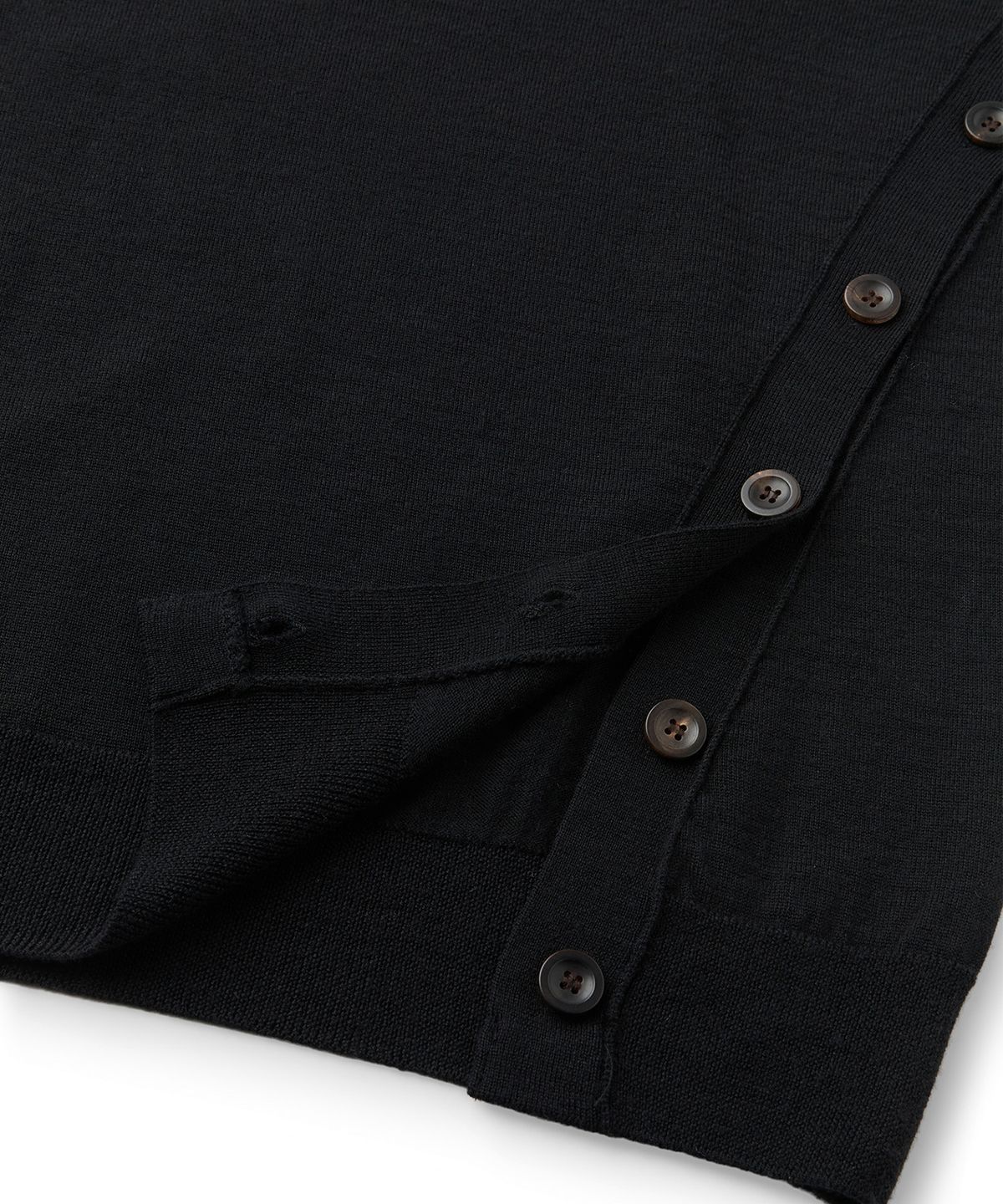 엠엠아이씨(MMIC) OBLIQUE SIDE KNIT (BLACK)
