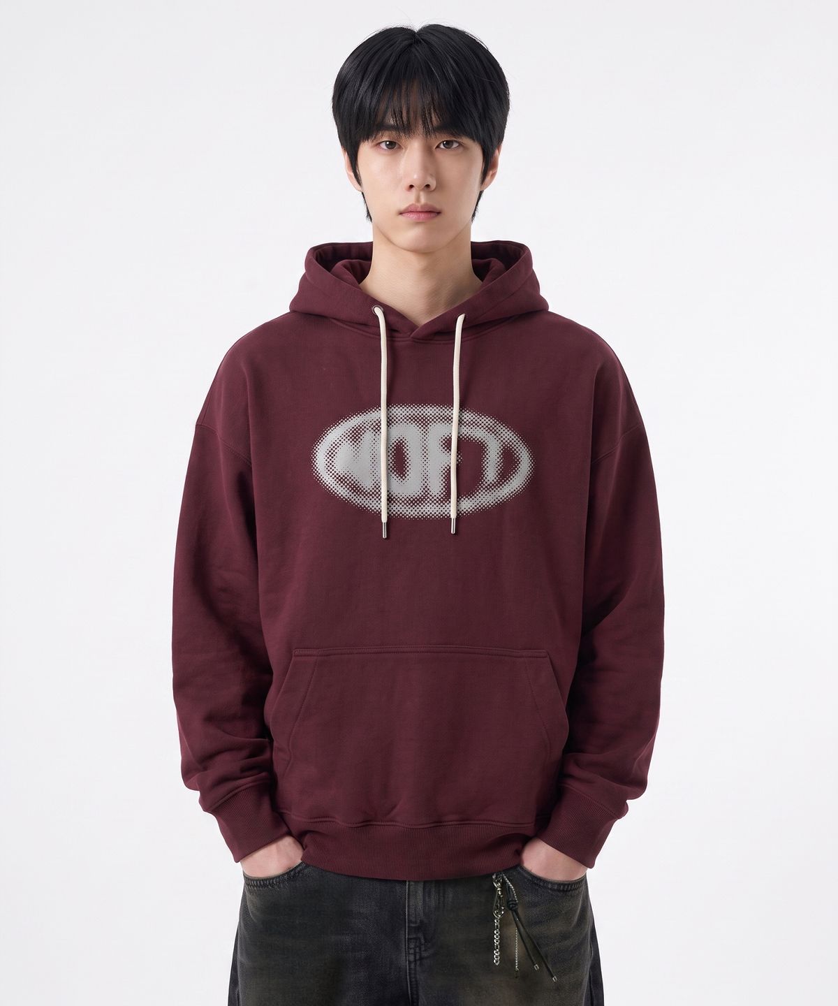 낫온리포투데이(NOT ONLY FOR TODAY) 오벌 NOFT 후드티 (2Color)