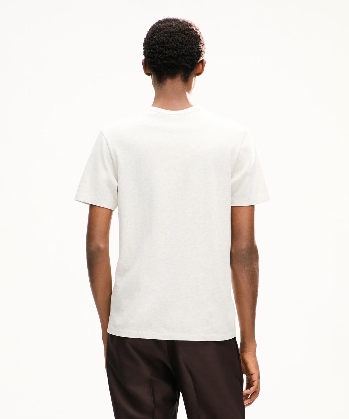 겐조(KENZO) 남성 에펠 타워 디자인 슬림 반팔 티셔츠_K266AMTE03LGX