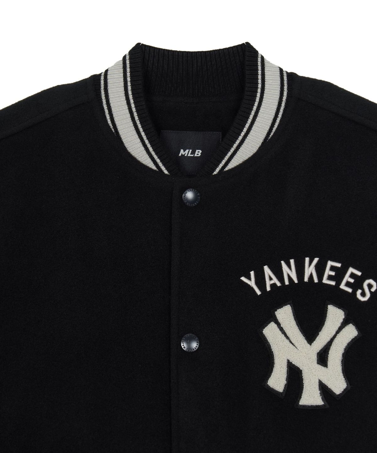 엠엘비(MLB) 시그니처 울 바시티자켓 NY (Black)