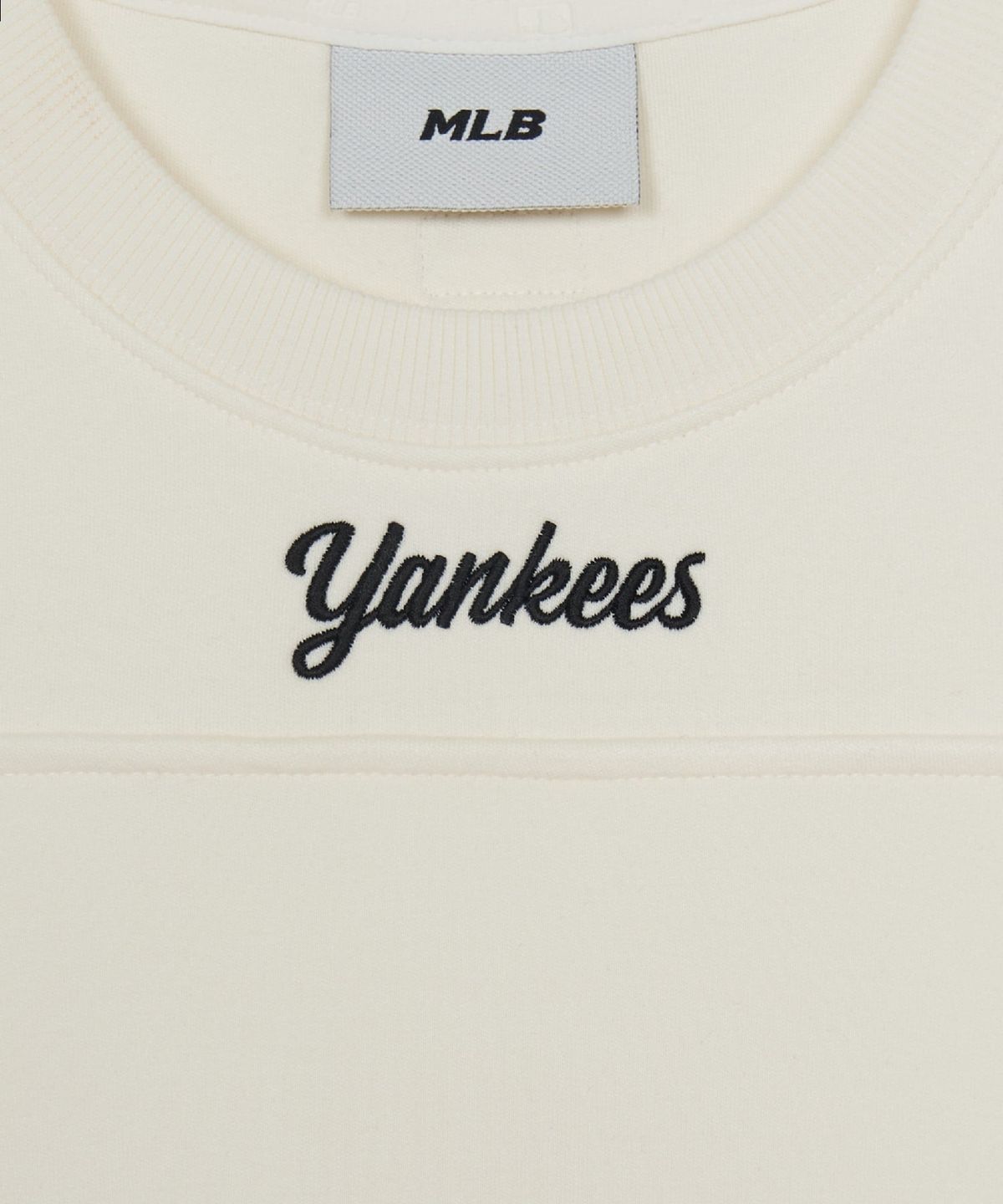 엠엘비(MLB) 여성 베이직 스포티브 컷아웃 숄더 맨투맨 NY (Cream)