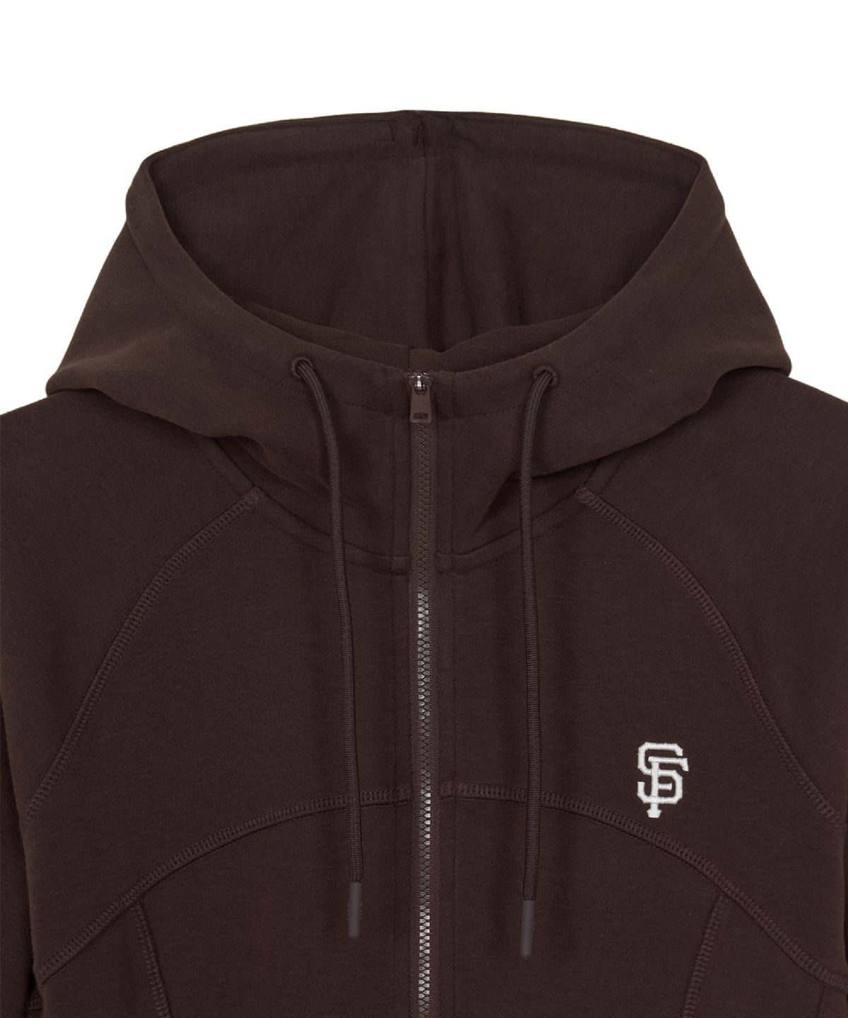 엠엘비(MLB) 여성 베이직 스포티브 절개 후드집업 SF (D.Brown)