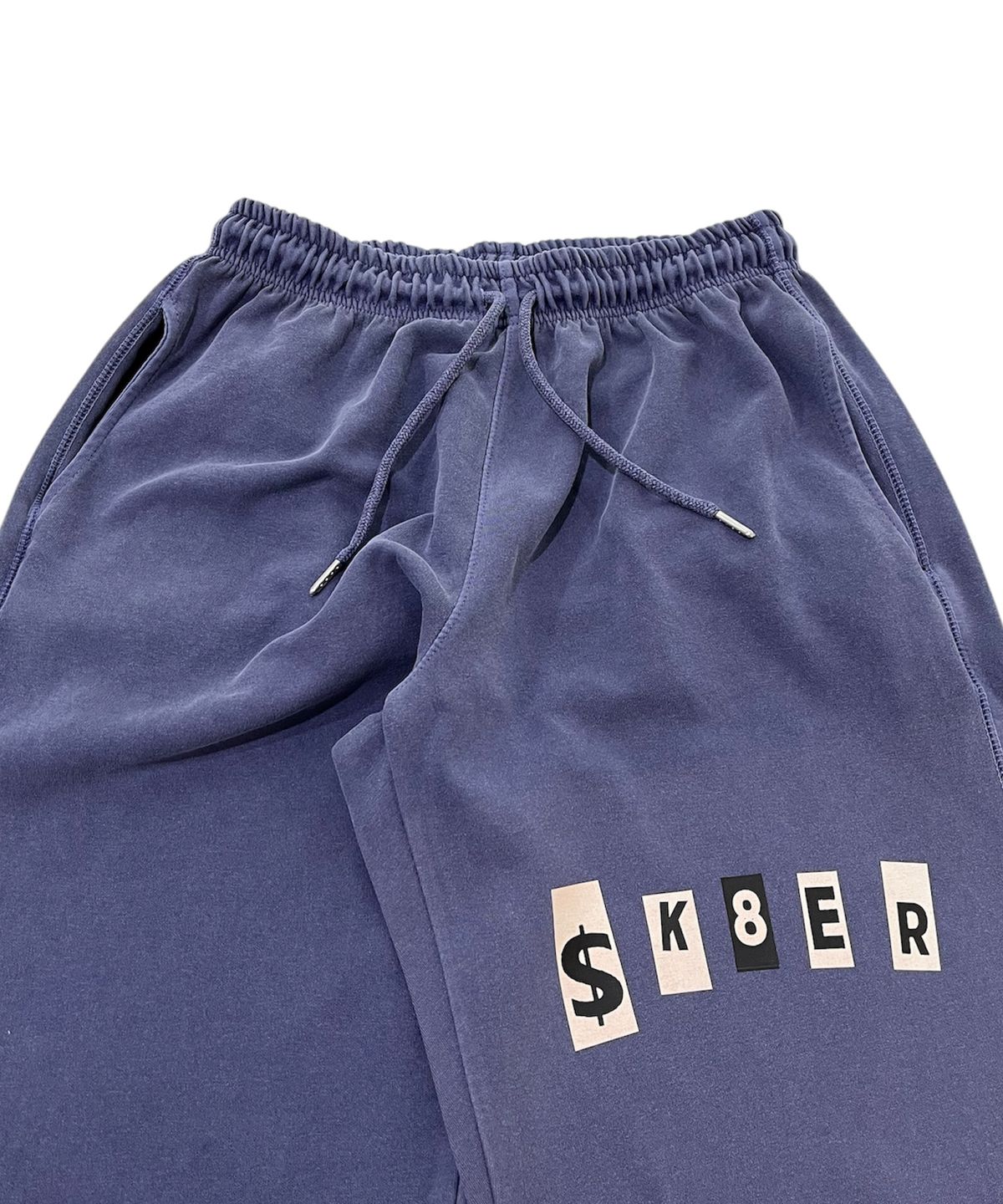 스케이터락(SK8ER ROCK) Holy Sk8 Pigment Sweat Pants (navy)