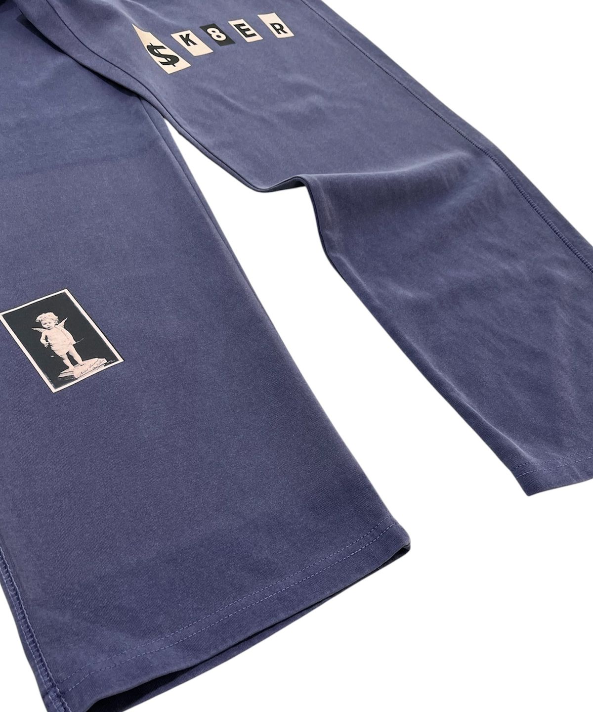 스케이터락(SK8ER ROCK) Holy Sk8 Pigment Sweat Pants (navy)