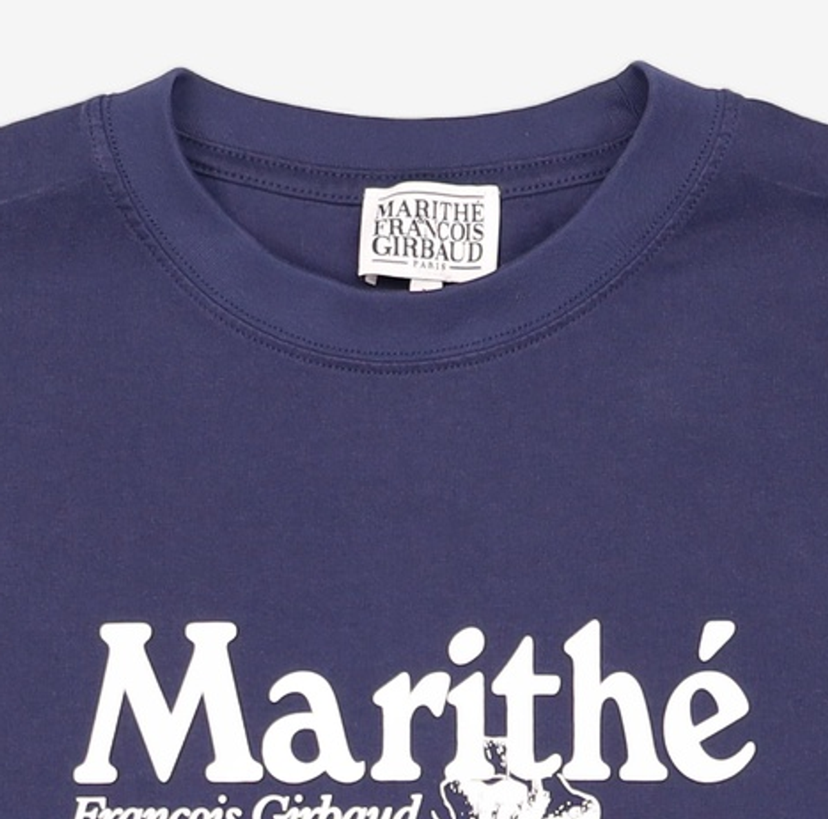 마리떼 프랑소와 저버(MARITHÉ + FRANҪOIS GIRBAUD) FLOWER TEE navy L