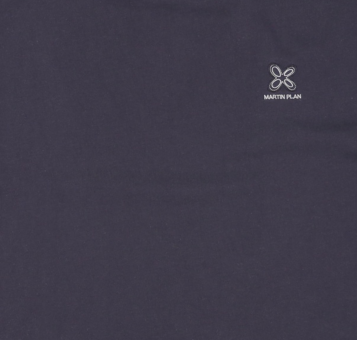 마틴플랜(MARTIN PLAN) Daily Supima Logo Half T- NAVY 105