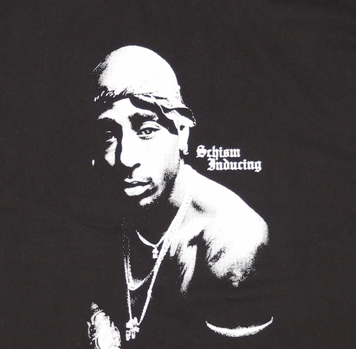 스키즘 인듀싱(SCHISM INDUCING) HARLEM T SHIRT BLACK M