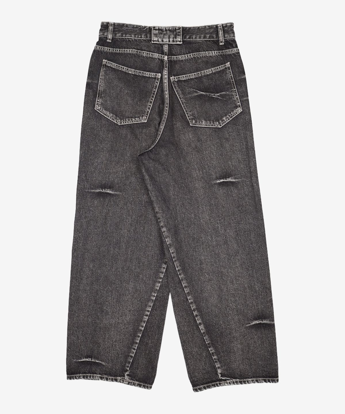 메종미네드(MAISON MINED) PINCH WIND DENIM PANTS BLACK 46