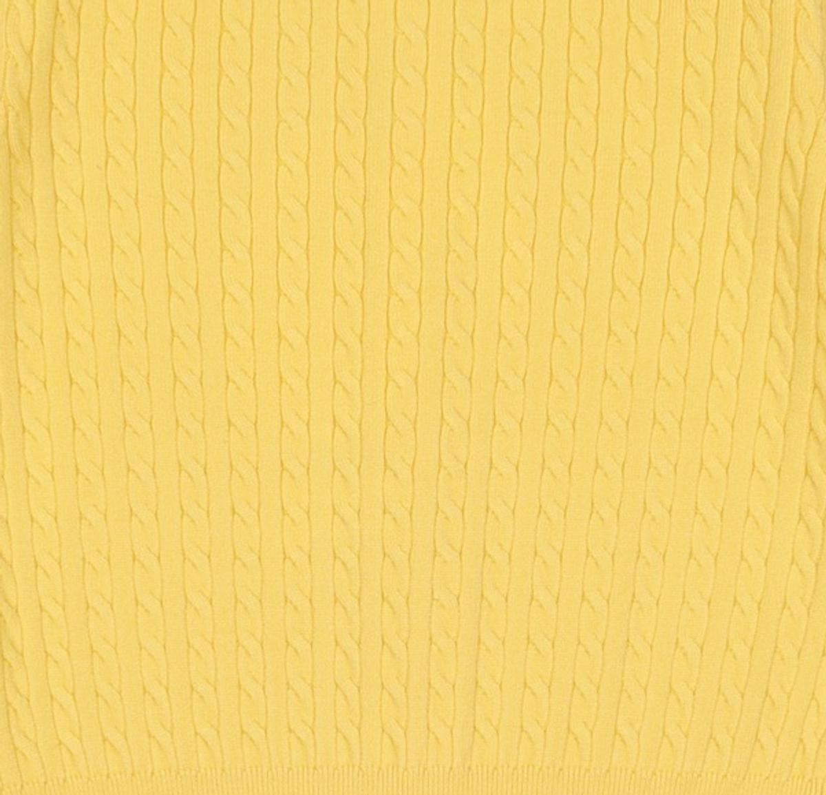 제너럴 아이디어(GENERAL IDEA) GNRL 에센셜 케이블 가디건 [YELLOW] / WBD1L04502 S