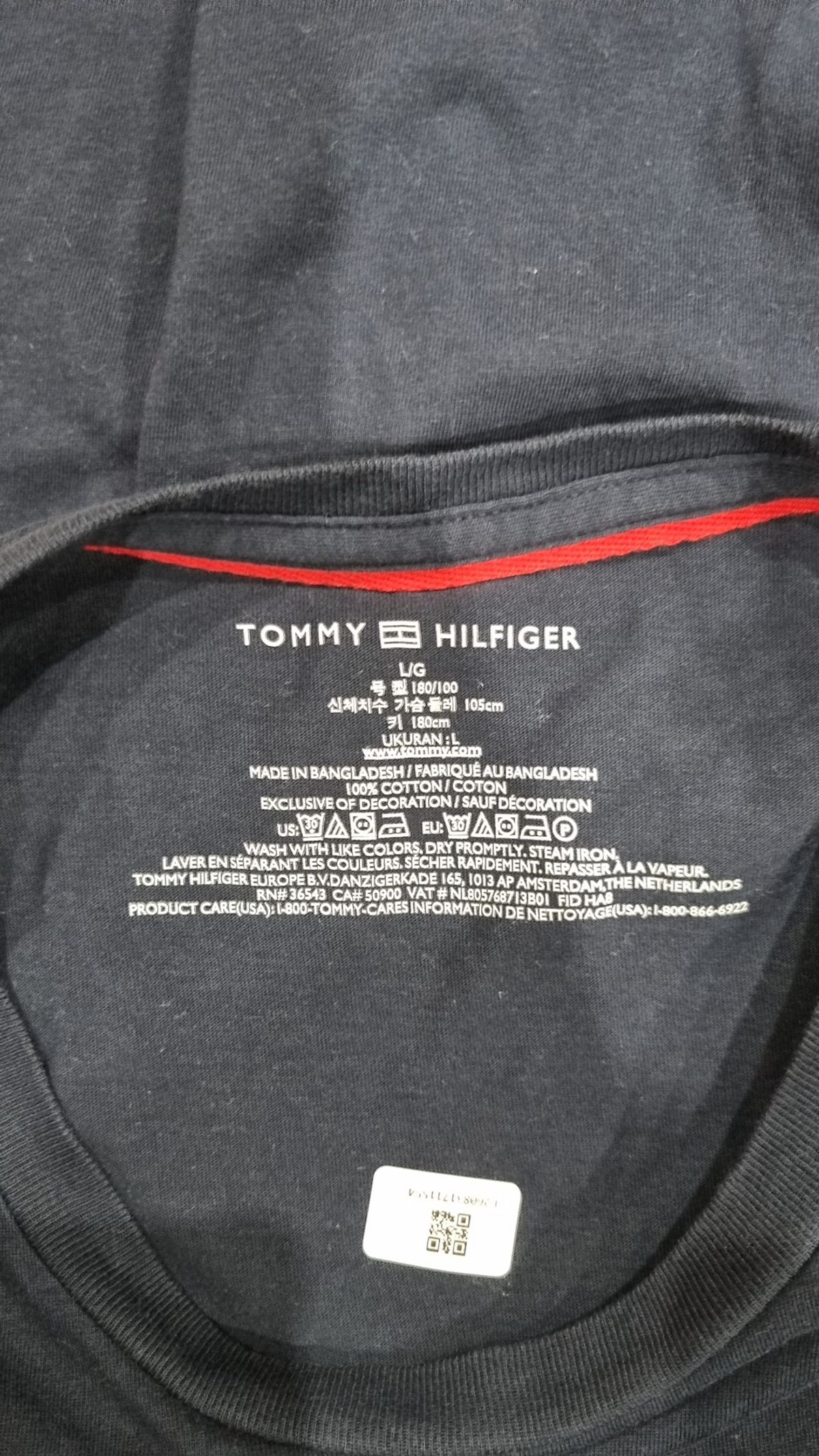 타미힐피거(TOMMY HILFIGER) 반소매 티셔츠 L