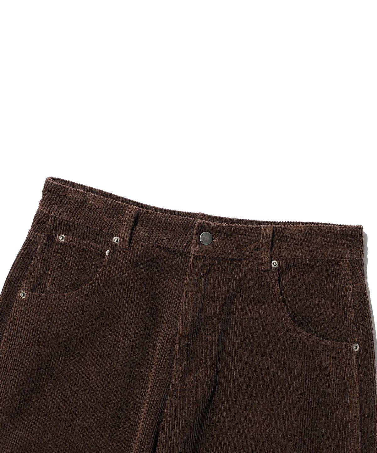 나이스고스트클럽(NICEGHOSTCLUB) CORDUROY BIKER PANTS_BROWN(NG2GFUPA11A)