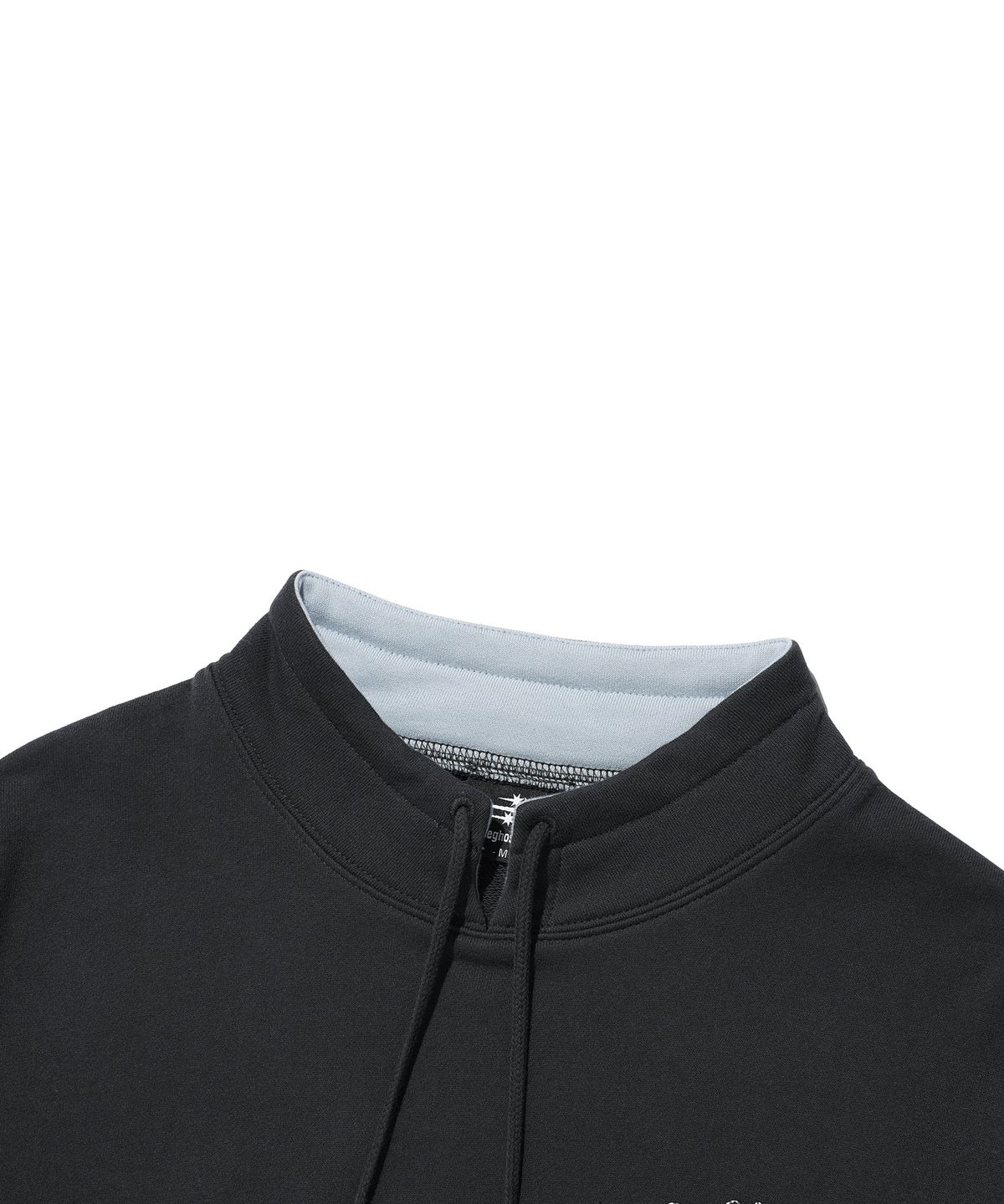 나이스고스트클럽(NICEGHOSTCLUB) 3STAR HIGH NECK SWEATSHIRTS_CHARCOAL(NG2GFUM440A)