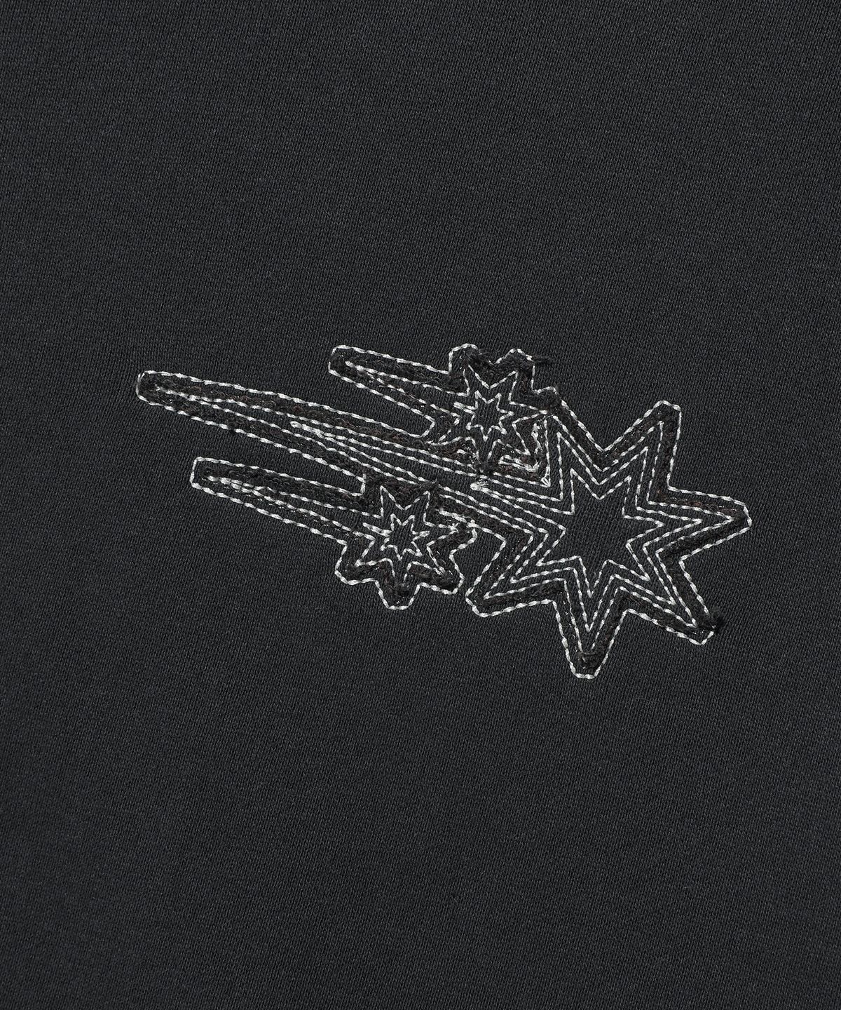 나이스고스트클럽(NICEGHOSTCLUB) 3STAR HIGH NECK SWEATSHIRTS_CHARCOAL(NG2GFUM440A)