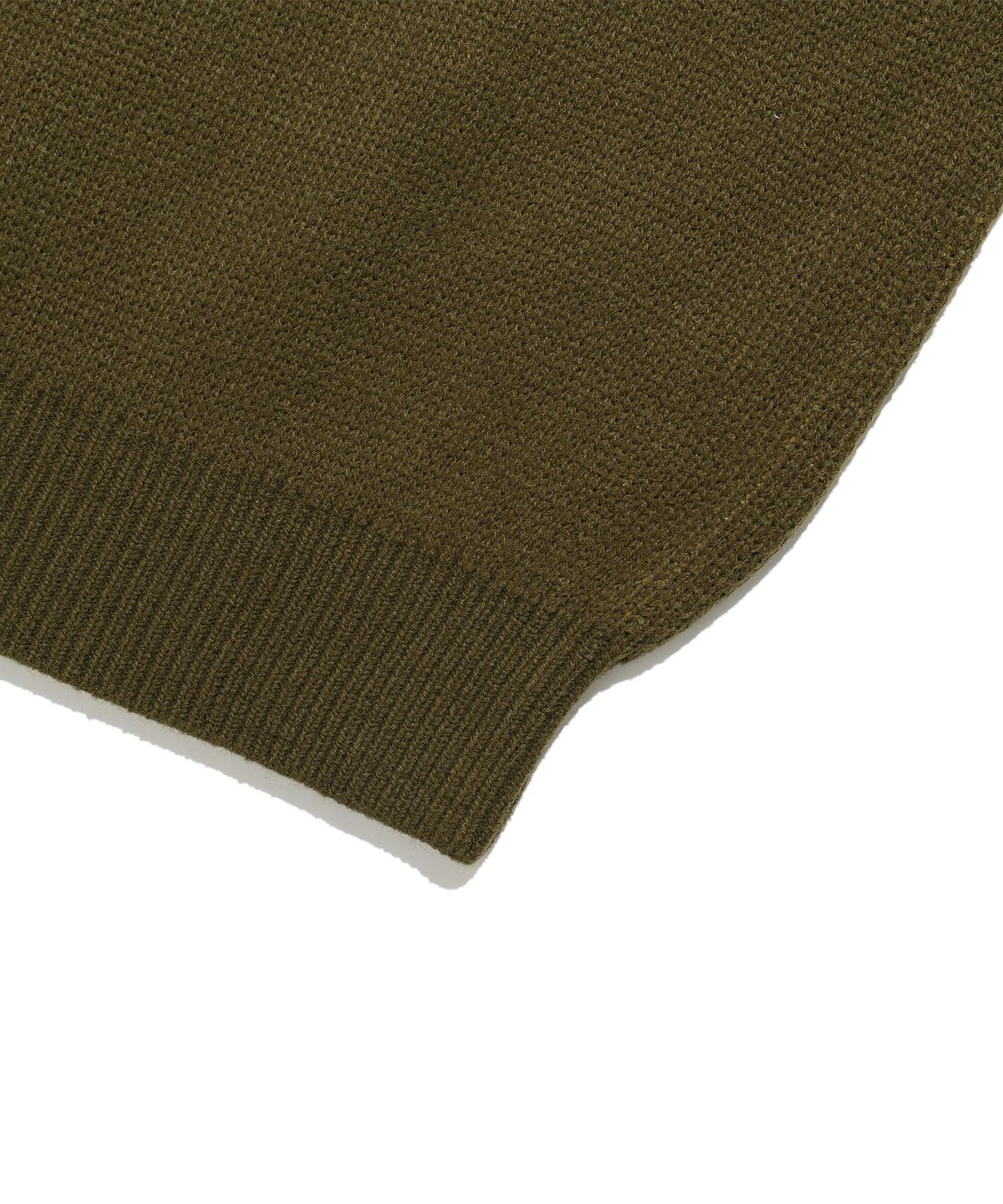 나이스고스트클럽(NICEGHOSTCLUB) FREAKY COLORBLOCK KNIT_KHAKI(NG2GFUK600A)