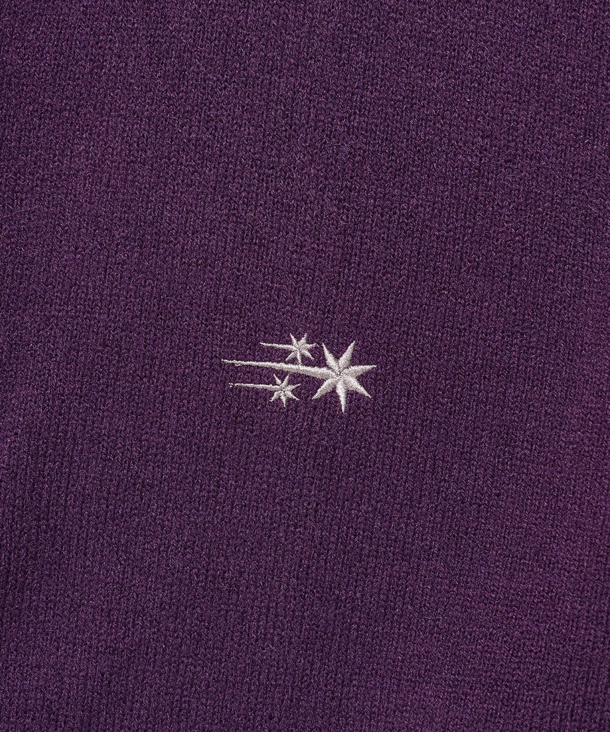 나이스고스트클럽(NICEGHOSTCLUB) TRIM LINE CARDIGAN_PURPLE(NG2GFFK681A)