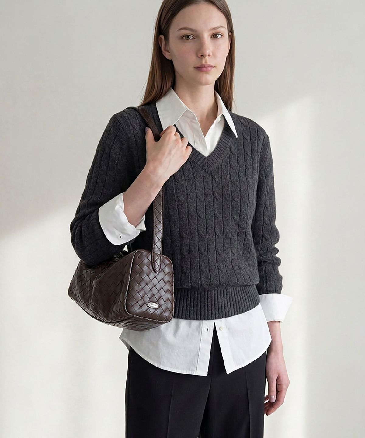 버밀란(VERMILAN) VART BAG 바트백 - brown