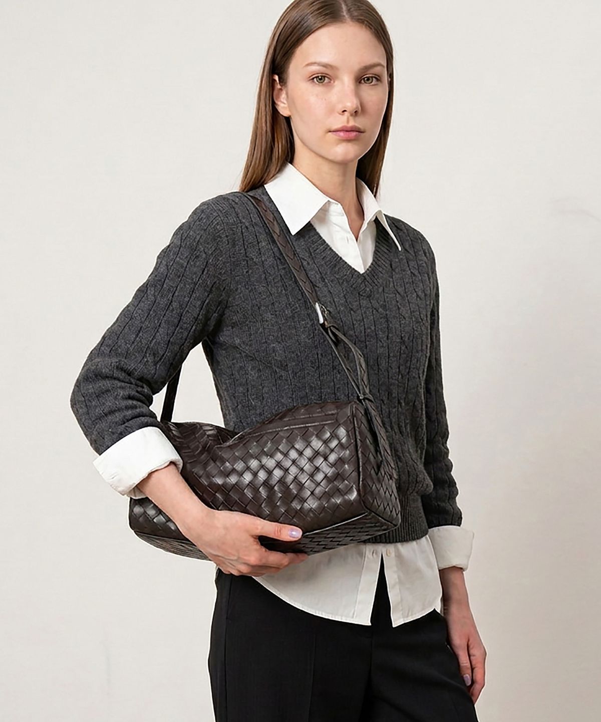 버밀란(VERMILAN) VART BAG 바트백 - brown