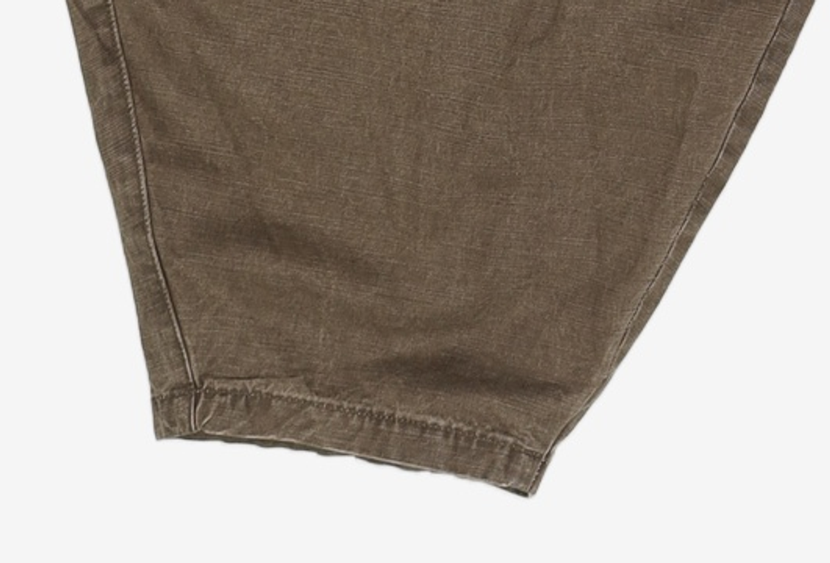 기철(KICHUL) Vintage Zip Cargo Balloon Pants (Washed Khaki) M