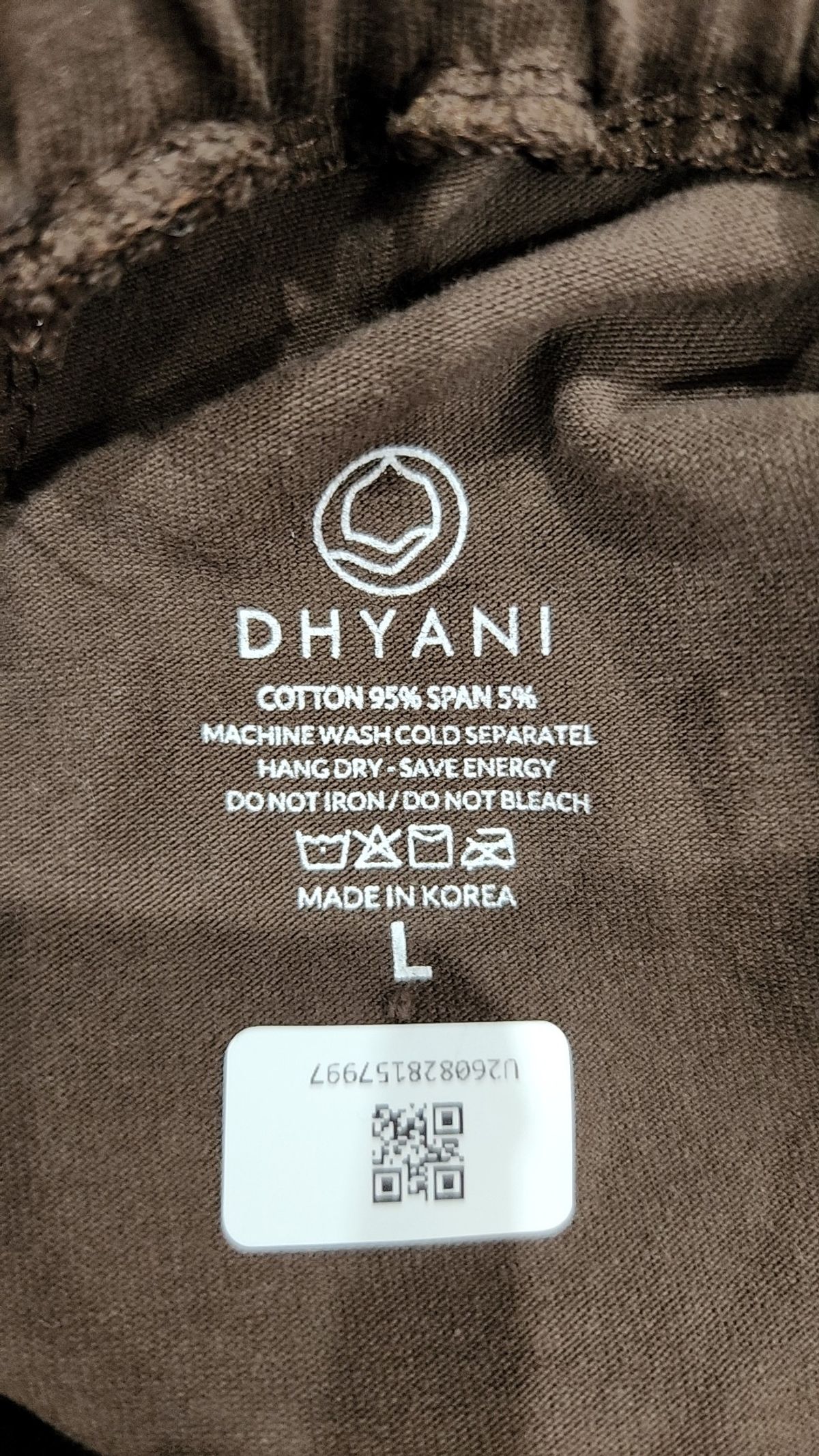 디야니(DHYANI) 조거 팬츠 L