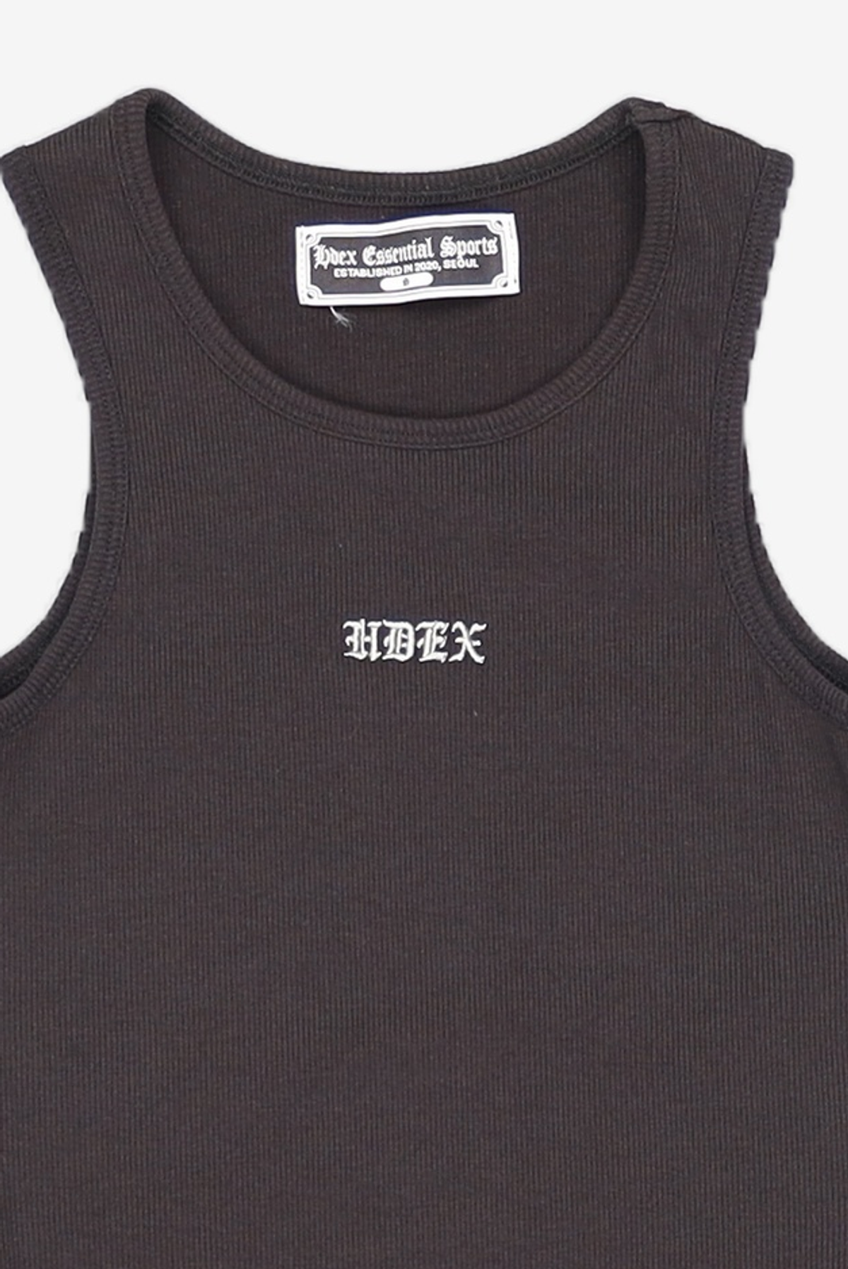 에이치덱스(HDEX) 에센셜 리브드 바디수트 (Black) S