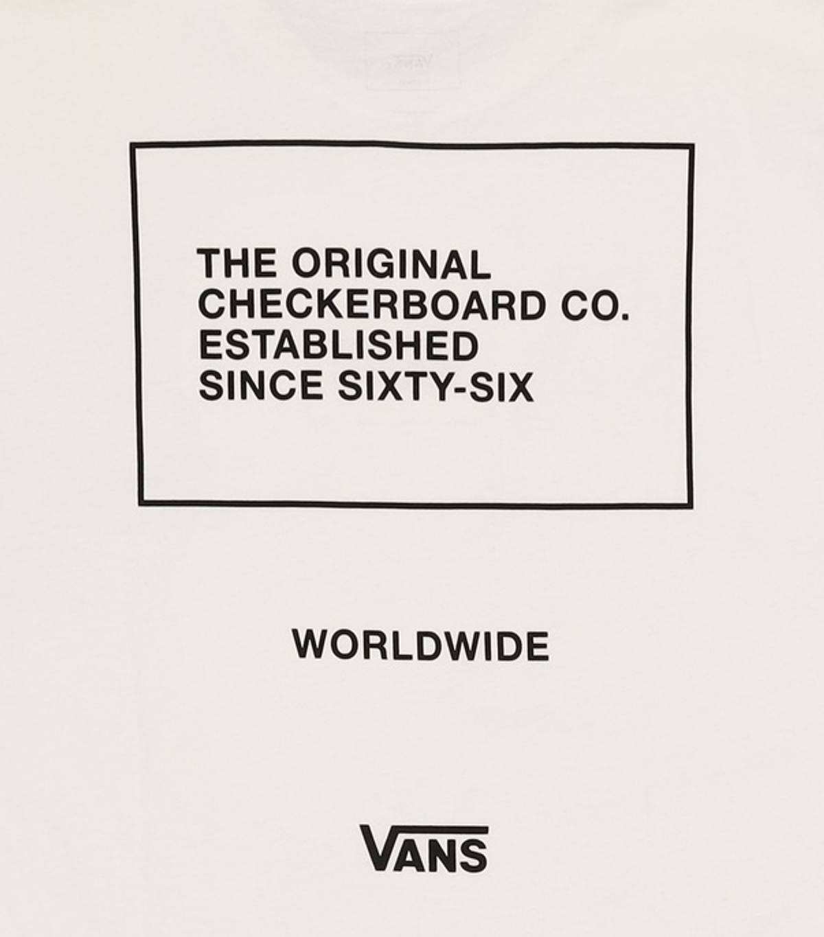 반스(VANS) 반소매 티셔츠 XS