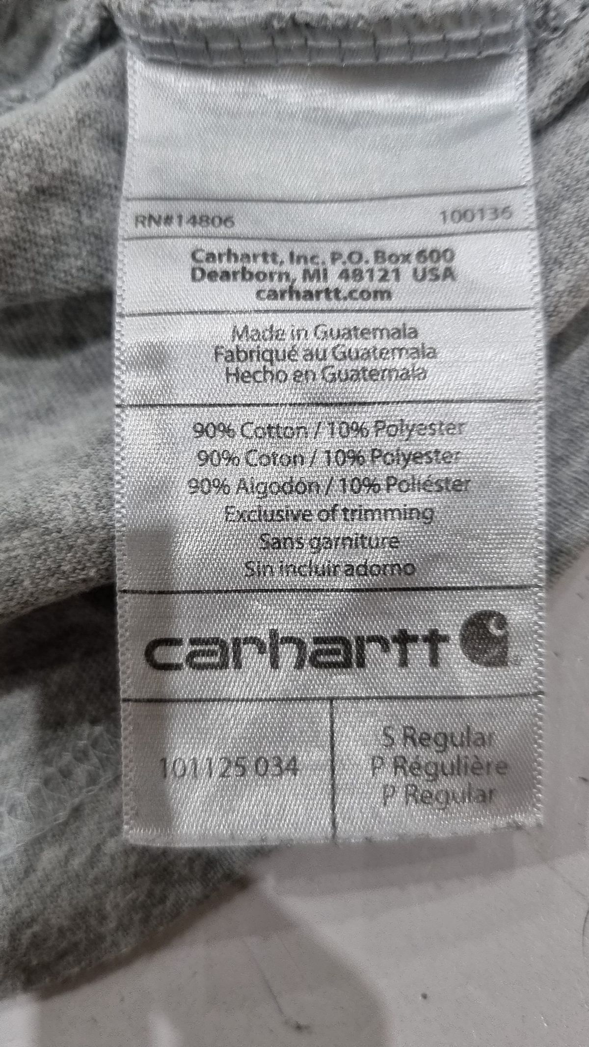 칼하트(CARHARTT) 반소매 티셔츠 S