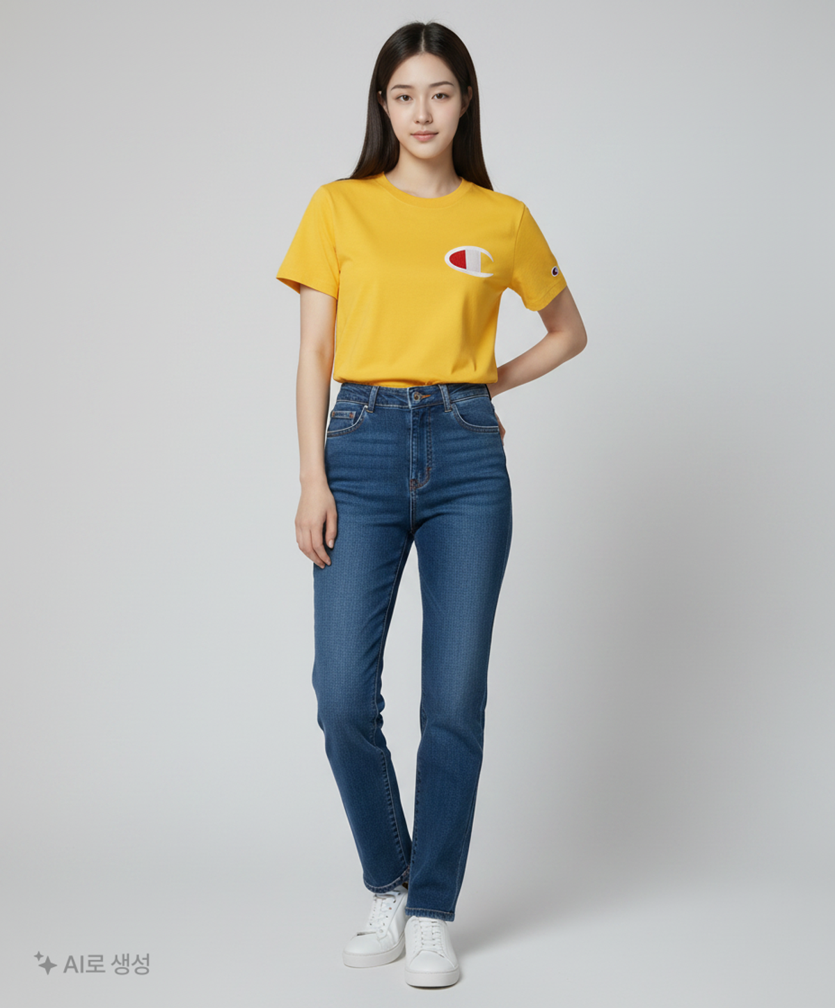 챔피온(CHAMPION) 반소매 티셔츠 S