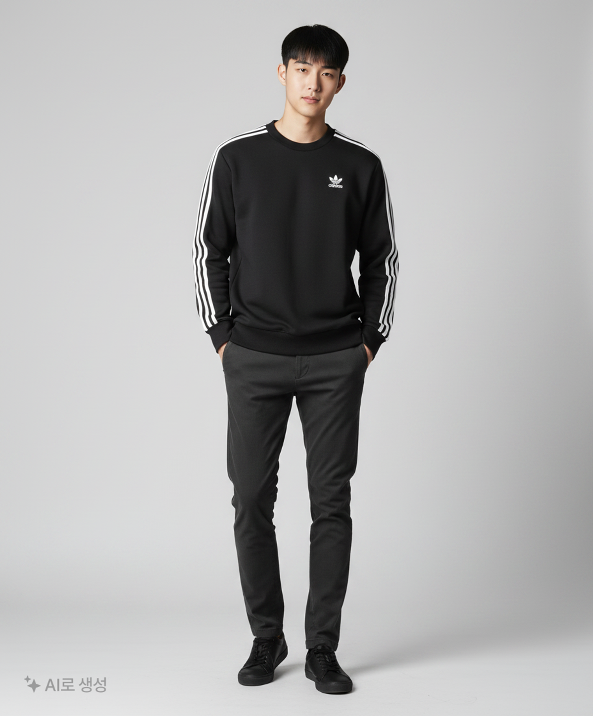 아디다스(ADIDAS) 맨투맨/스웨트셔츠 L