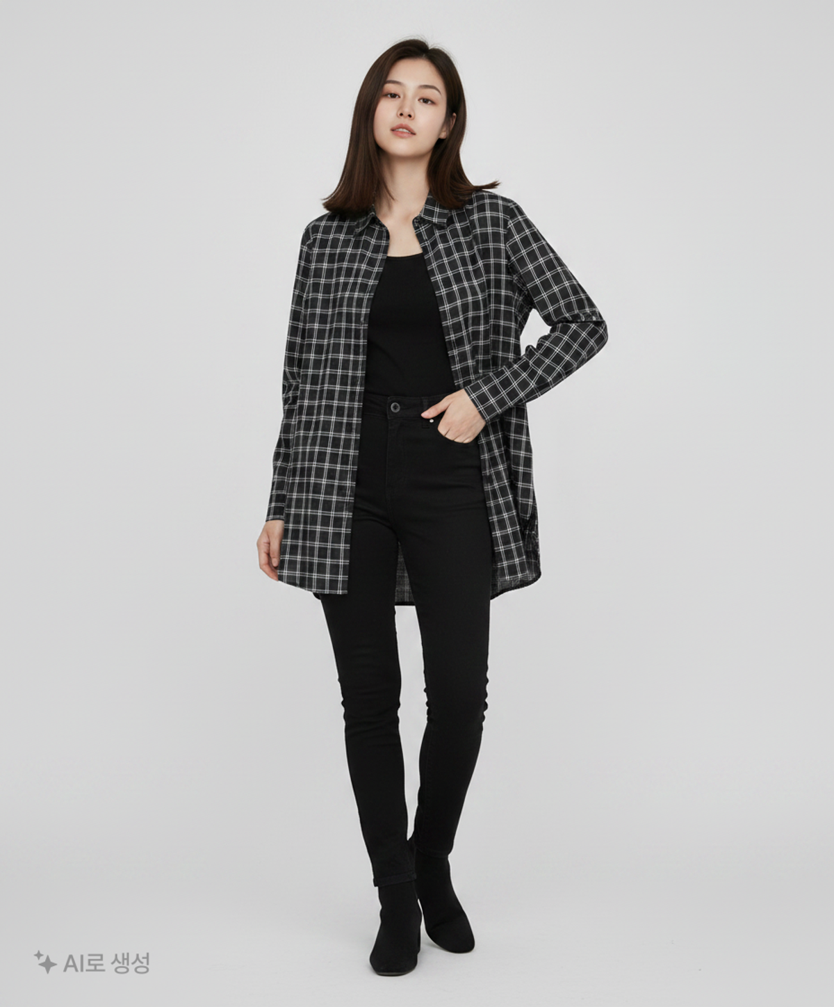 유니클로 x 이네스 드 라 프레상쥬(UNIQLO x INES DE LA FRESSANGE) 캐주얼 셔츠 M