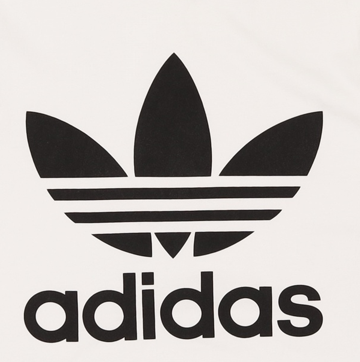 아디다스(ADIDAS) 오버사이즈 트레포일 티셔츠 - 화이트 / CW1212 XS