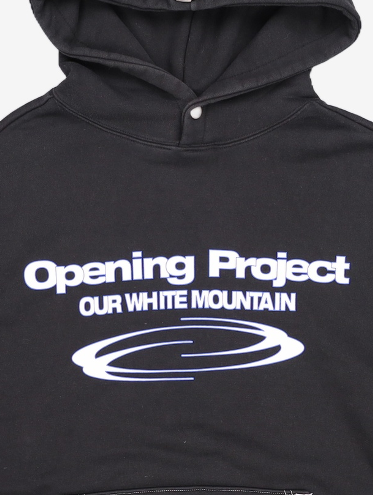 오프닝프로젝트(OPENING PROJECT) Identity Hoodie - Black 1