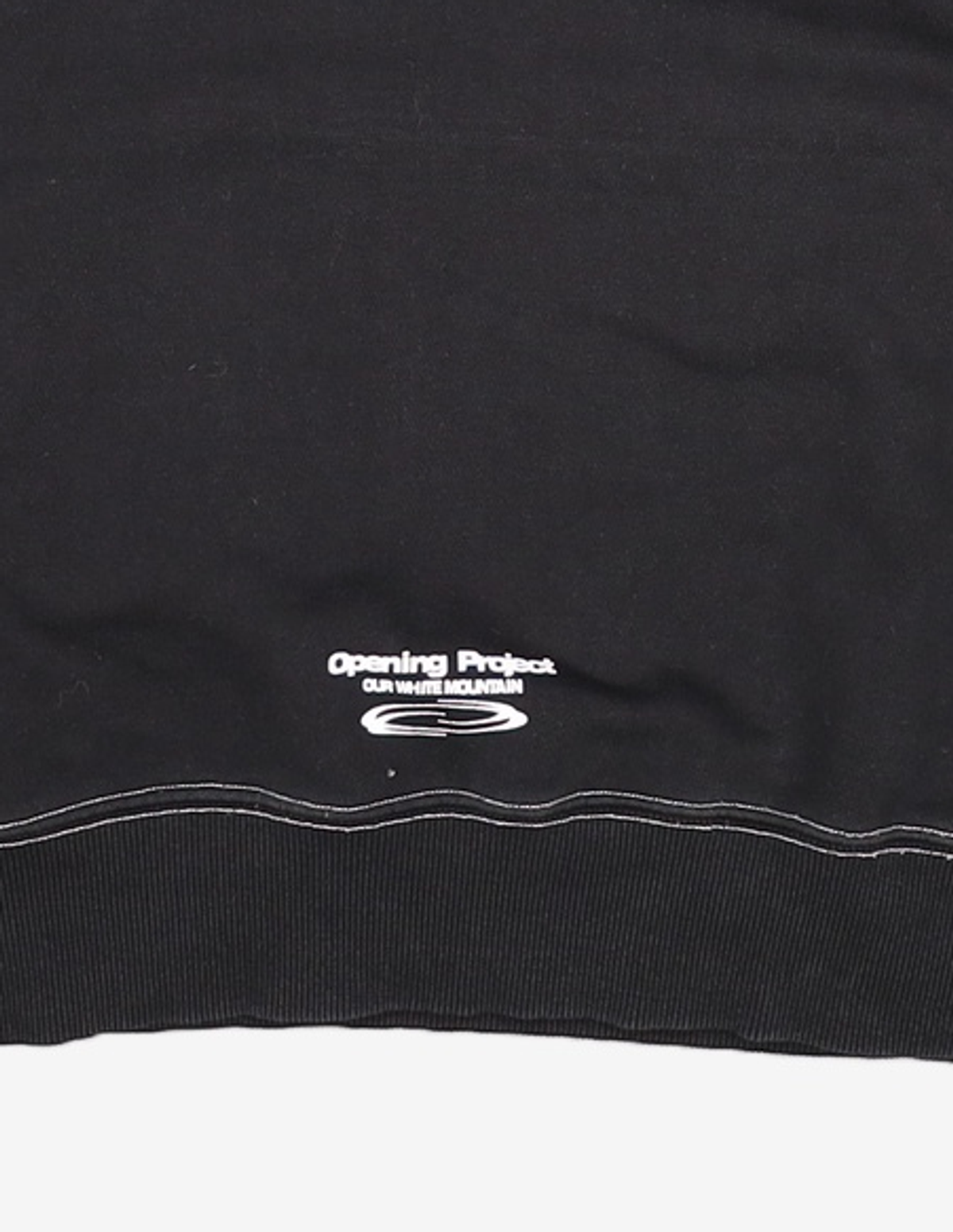 오프닝프로젝트(OPENING PROJECT) Identity Hoodie - Black 1