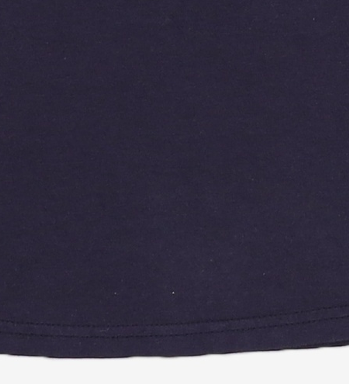 어몽(AMONG) A MINI FLOWER SEED BOAT NECK T_NAVY S