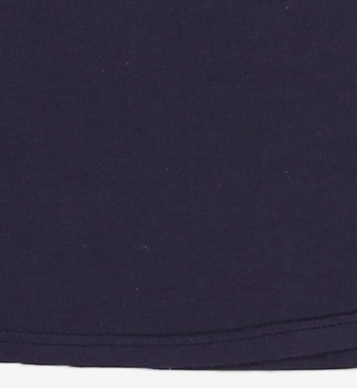 어몽(AMONG) A MINI FLOWER SEED BOAT NECK T_NAVY S
