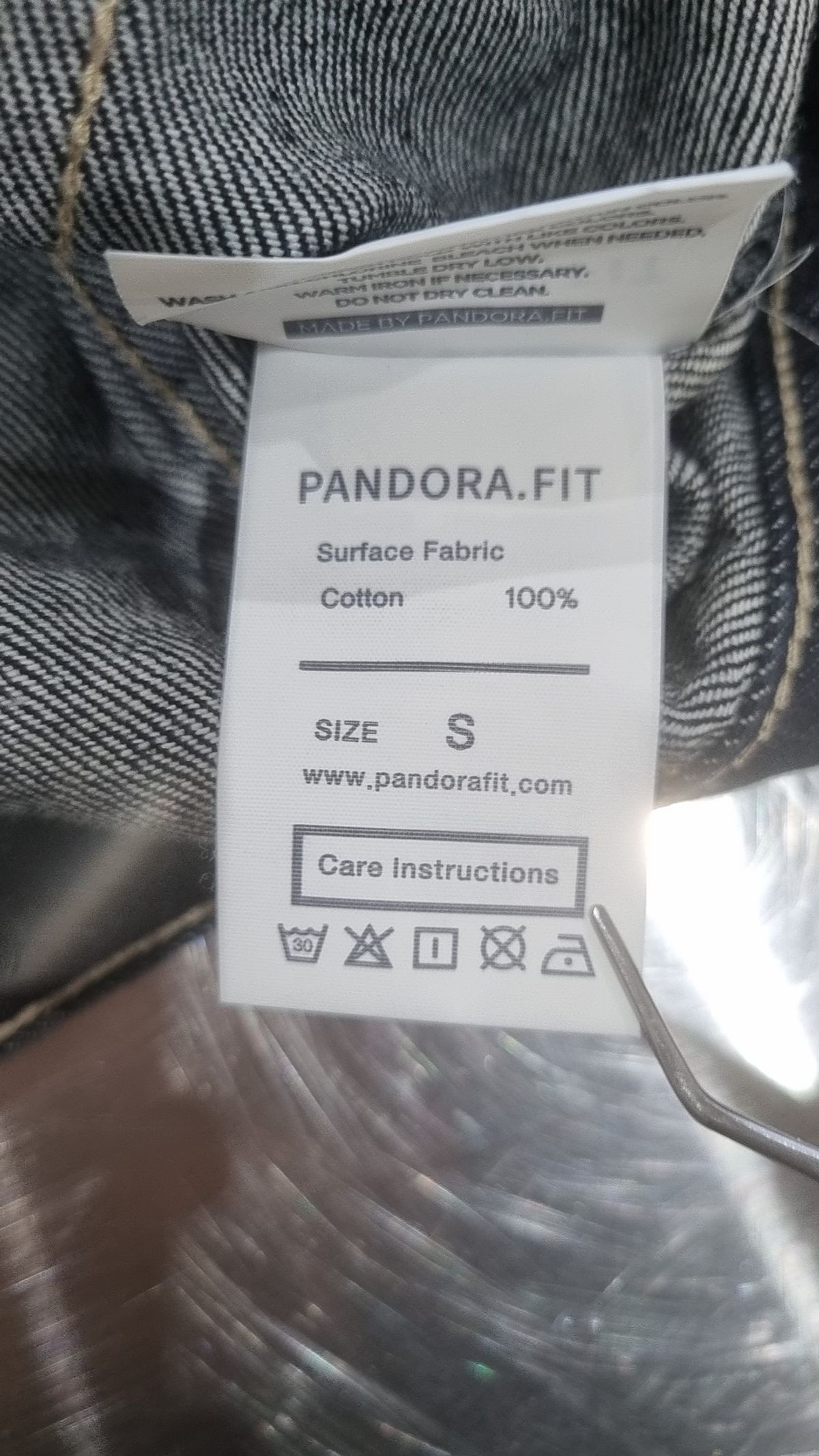 판도라핏(PANDORAFIT) 데님/트러커 재킷 S