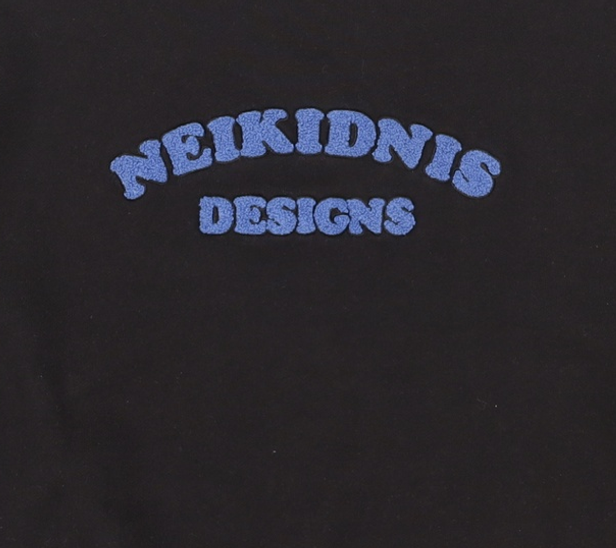 네이키드니스(NEIKIDNIS) 쿠퍼 아치 로고 스웻셔츠 블랙 M