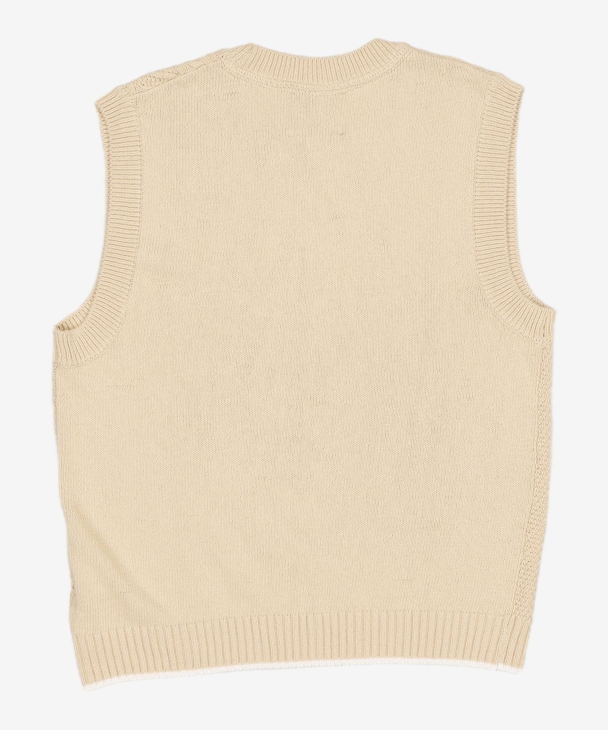 헨리코튼(HENRY COTTONS) [Fly Fishing Club] Fishermen Cable Knit Vest_AZWAM23200BEX 105